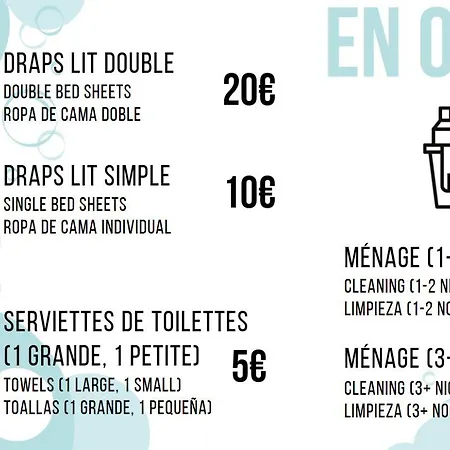 Le Cabanon De Mirza شقة *